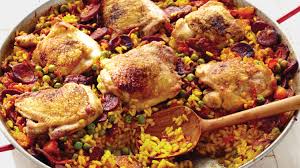 Chicken And Chorizo Paella Recipe Recipe Chicken And Chorizo Paella Recipe Easy Paella Paella Recipe