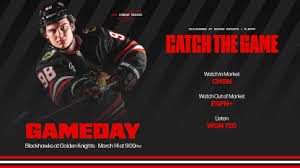 Blackhawks vs. Golden Knights: Saturday Night Showdown