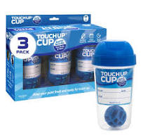 Touch Up Cup Empty Plastic Paint Storage Containers with Lids for Leftover  Paint, Touch Ups, As Seen On Shark Tank Products, 13 oz, Pack of 3