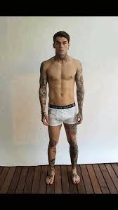 model stephen james for philipp plein stephen james james d arcy tattoo ideas males
