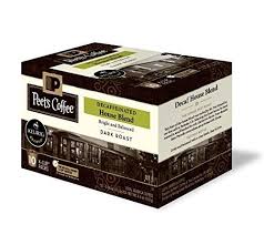 Peet S Coffee Decaf House Blend K Cup Coffee Pods 10 Count Walmart Com Peets Coffee House Blend Decaf Coffee