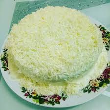 (1/2 cheedar untuk parutan / hiasan kek). Kek Keju Meleleh Pandan Sedap Masak Guna Pengukus Je