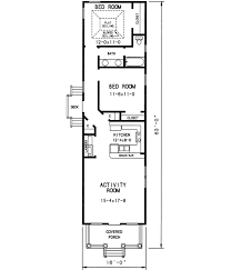 We've got small and narrow lot house plans for lots with 7m to 10m frontages. Narrow One Bedroom House Plans Cottage Style House Plans 912 Square Foot Home 1 Story Narrow Lot House Plans Narrow Lot House Narrow House Plans