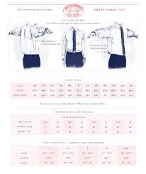 Slim Fit Shirts Size Chart Coolmine Community School