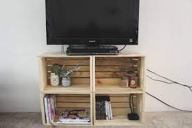 Despite price cuts, diy variation is method friendlier for your wallet + you could be happy with your workmanship. 20 Easy And Unique Tv Stand Ideas For Your Next Project Crafty Club Diy Craft Ideas