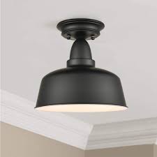 Roseto james 3 light 14 wide outdoor flush mount ceiling fixture. Farmhouse Matte Black Ceiling Light Fixture Rustic Barn Flush Mount Ceiling Lights Buy Online In Paraguay At Desertcart Com Py Productid 164740670