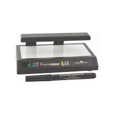 Easy to use and understand the readings. Fmp 139 1141 Dri Mark 351tri Tri Test Counterfeit Detector Kit With Uv Light White Fluorescent Backlight Pen Jeans Restaurant Supply