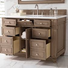 No additional shipping cost vanity (60w x 22.50d x 32.75h)optional mirror(s) (29w x 40h). James Martin 157 V48 Bristol 48 Bathroom Vanity Qualitybath Com