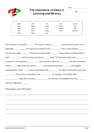 Remember it should contain 17. Psychology Worksheets