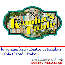 Loker cirebon up to date. Lowongan Kerja Restoran Kambas Table Plered Cirebon