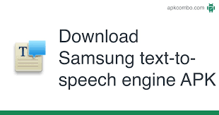If you use a kindle reader to read electronic books and other documents, you might sometimes prefer to have the device read text aloud to you. Samsung Text To Speech Engine Apk 201701031 Android App Download