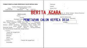 Contoh surat keterangan siap menerima siswa pindahan. Berita Acara Penetapan Calon Kepala Desa Format Administrasi Desa