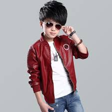 Click To Buy 2017 Casual Style Baby Boy Jacket Black Color Design Kid Coats Children Spring Autumn Zippe Boys Leather Jacket Boy Outerwear Kids Outerwear