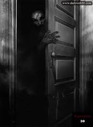 midnight game door handles horror decor