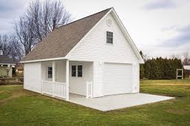 Duro span prefabricated steel arch metal garage kit s30 x 40 x 15. Garages Yoder S Quality Barns Fort Wayne In Garages And Sheds