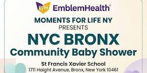 NYC BRONX Community Baby Shower