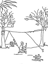 These pumpkin coloring pages are great for halloween, fall, and thanksgiving. Setting Up A Tent Coloring Page 1001coloring Com