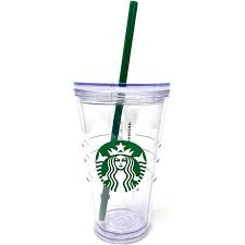 Starbucks Cold Cup Clear Grande Tumbler