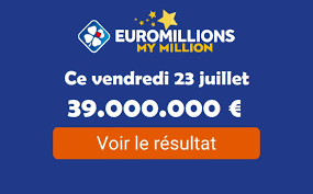 Consultez dès à présent vos éventuels gains. Resultat Euromillions Du Vendredi 23 Juillet 2021 Tirage My Milion En Ligne