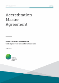 +33 (0)1 41 89 00 00. Accreditation Master Agreement Between Gcf And Cacib Green Climate Fund