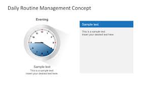 free daily routine management concept