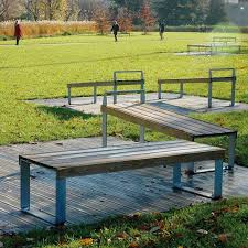 Oxygene Single Abdominal Bench Urban Furniture Urban Furniture Street Furniture Urban Landscape