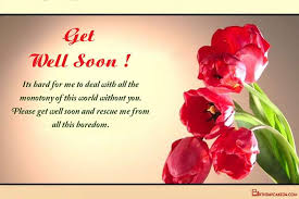 There is a template to which you can upload a personal or family photo from your computer or choose one of the many images available on the site. Make Get Well Soon Cards Online Free