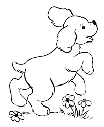 There are about 340 breeds of dogs ! Cute Puppies Jumping Coloring Page Puppy Coloring Pages Dog Coloring Page Easy Coloring Pages