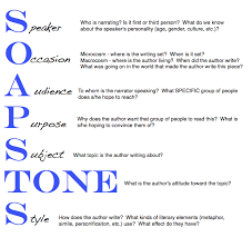 the soapstone strategy works well when reading a story