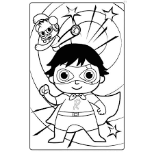 Keep your kids busy doing something fun and creative by printing out free coloring pages. Amazing Ryan S World Coloring Page Free Printable Coloring Pages For Kids