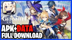 Genshin Impact Apk Data Full Download Tutorial Youtube