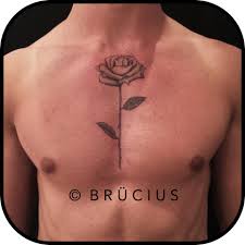 If you are planning to get your first chest tattoo, then this post is for you. Black And Grey Rose Tattoo On Man Chest