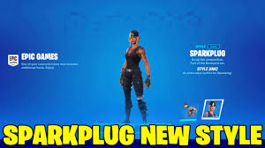 It has a high read speed; Fortnite Sparkplug Skin New Style Ink Youtube