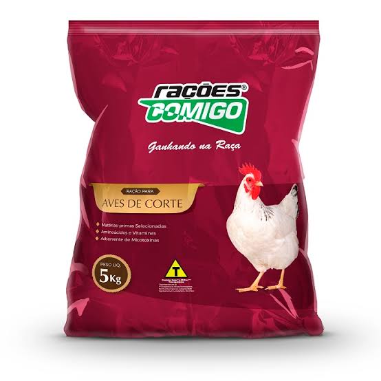 RACAO AVES - AVES DE CORTE COMIGO - 5KG