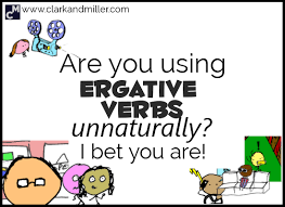 Ergative Verbs In English Clark And Miller