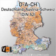 Das handling ist kinderleicht, denn alle vorlagen sind vorgestaltet. Deutschland Gemeinden Mit Gemeindenamen Vektorkarte