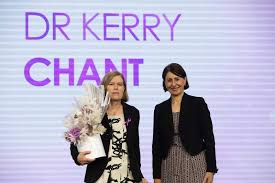 Kerry gai chant, psm, is a public health physician who is the chief health officer of new south wales, australia since 2008. Chief Health Officer Dr Kerry Chant Named Nsw Woman Of The Year Thepulse Org Au
