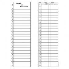 Condica de prezenta este un formular tipizat, ce are formatul a4 (205x297mm) cu orientare portret. Condica De Prezenta 2019 Pdf