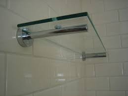 Handpicked local products · earn rewards & discounts How To Mount Hardware In Tile Home Hacks Glass Shower Shelves Glass Shelves Bathroom Tile Diy
