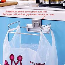 Save money and space in your rv! Large Stainless Steel Trash Bag Holder For Kitchen Cabinets Doors And Cupboards Stainless Steel