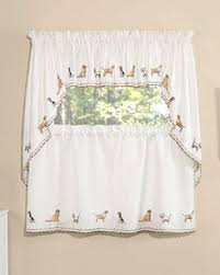 kitchen & tier curtains