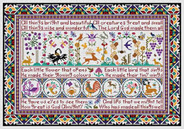 Making this an ideal young women's value project. Long Dog Samplers Spangled U2022 Counted Cross Stitch U2022 Pattern Only Craft Supplies Tools Kits How To Kientructhanhdat Com