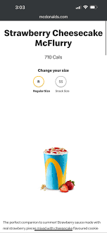 Calories In Mcdonald'S Mcflurry With Oreo Cookies And Nutrition Facts