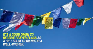 As predecessors to the buddhist religion, their prayer flags did not specifically honor any deity, or group of deities as many think today, but were simply used to relate to the elemental entities, or forces of nature, to promote peace, compassion, strength, and wisdom. 8 Things You Should Know About Tibetan Prayer Flags Before Hanging Them Up