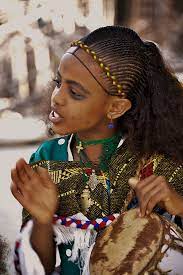 Ashenda Girl Tigray Ethiopia Ethiopian Beauty Ethiopia People African People