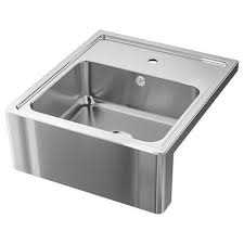 Norrsjon Stainless Steel Inset Sink 1 Bowl Bowl 18 Cm Bowl Width 70 Cm Ikea Kitchen Sink Accessories Sink Fitted Cabinets