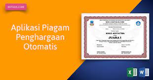 Use the form below to delete this contoh desain sertifikat format landscape dalam berbagai pilihan frame image from our index. Download Piagam Penghargaan Format Word Dan Excel Katulis