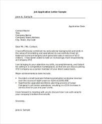 Through such letters, applicants market themselves to the employer, demonstrate their capability for the job, and the value they will bring to the employer. Free 54 Application Letter Examples Samples In Editable Pdf Google Docs Pages Word Examples