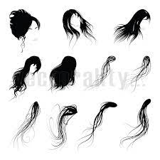 Female Woman Girl Hair Hairdresser Stylist Style Model Vector Etsy In 2021 Photoshop Hair Hair Vector Womens Hairstyles