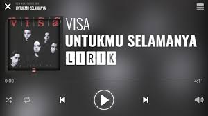 Lirik lagu dan video klip. Visa Untukmu Selamanya Lirik Youtube